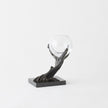 Global Views Monterey Vase Holder Natural Iron