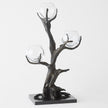 Global Views Monterey Vase Holder Natural Iron