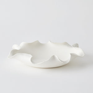 Global Views Folios Bowl Matte White