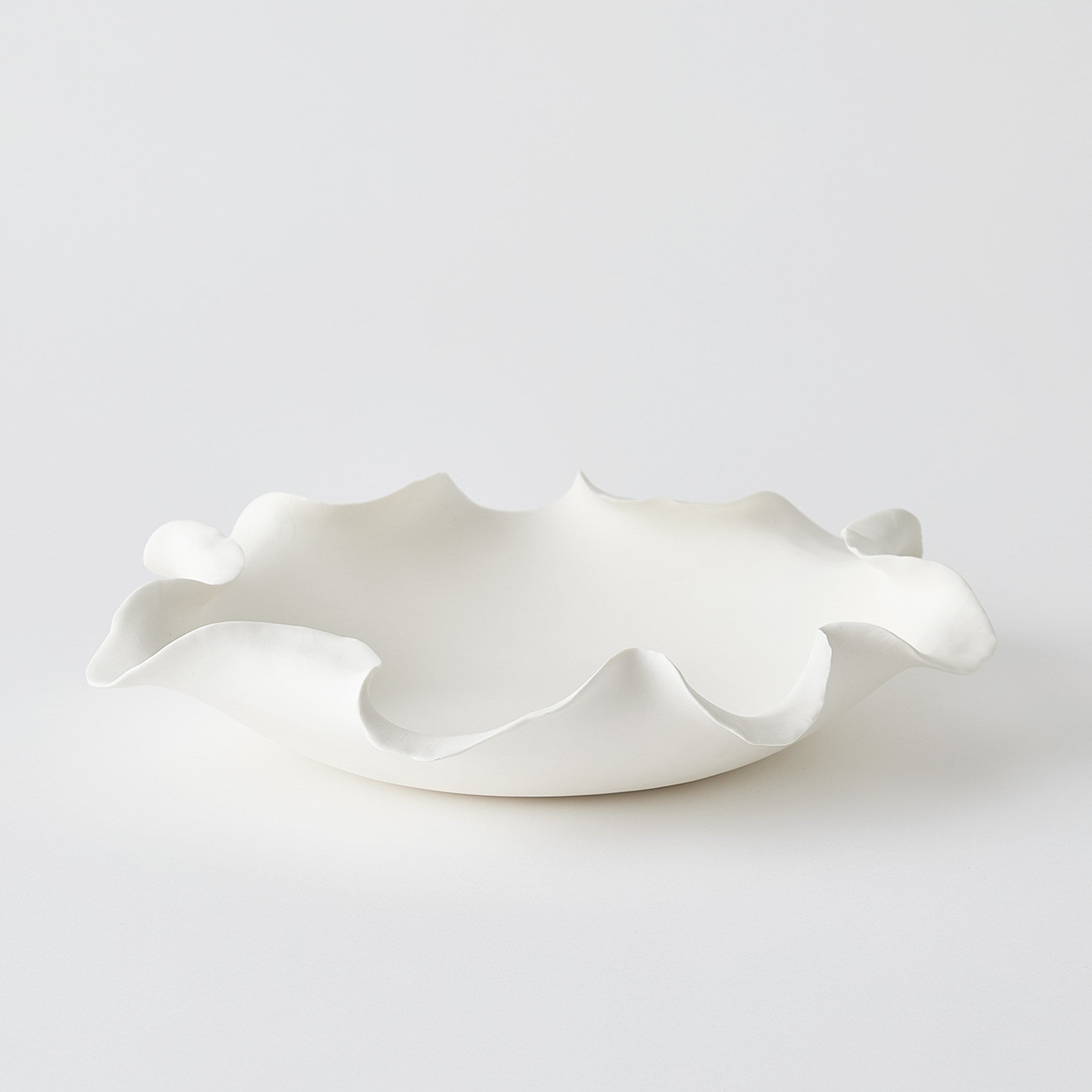 Global Views Folios Bowl Matte White