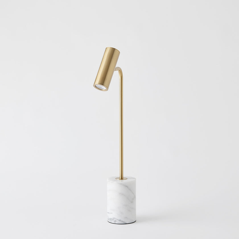 Global Views Spotlight Table Lamp Brass