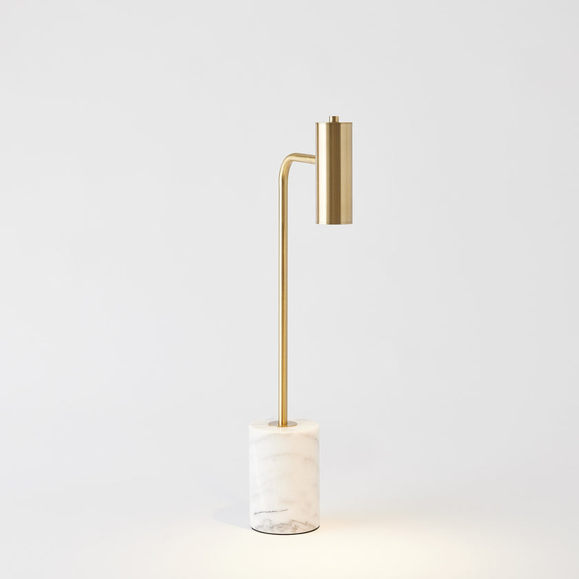 Global Views Spotlight Table Lamp Brass