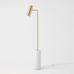 Global Views Spotlight Floor Lamp Brass