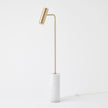 Global Views Spotlight Floor Lamp Brass