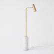 Global Views Spotlight Floor Lamp Brass