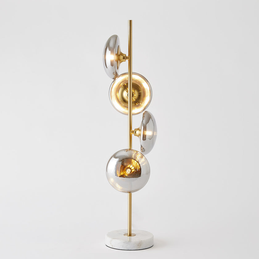 Global Views Stellar Table Lamp oke/Brass