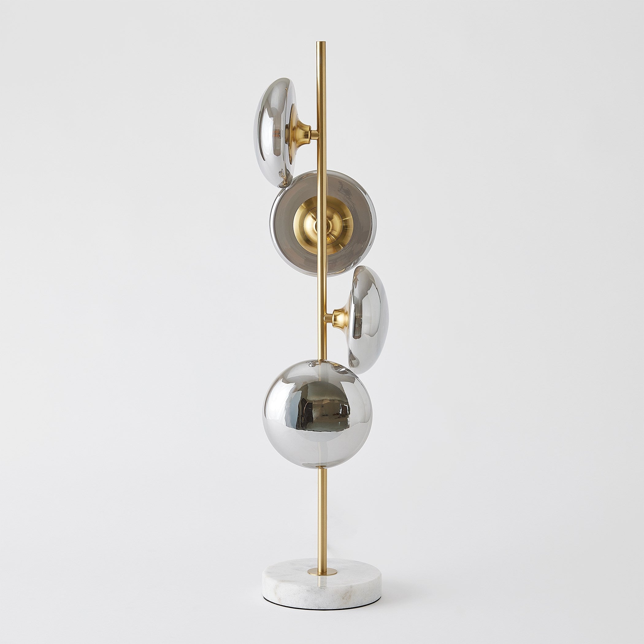 Global Views Stellar Table Lamp oke/Brass
