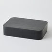 Global Views Super Ellipse Boxes and Tray Black