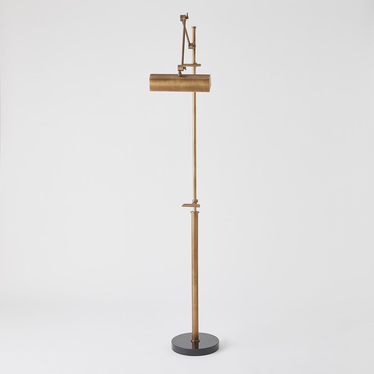 Global Views Display Floor Lamp-Brass