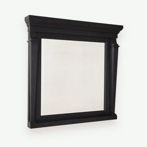 Global Views Josephine Mirror-Blackened Oak