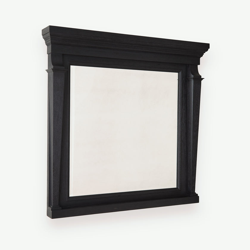 Global Views Josephine Mirror-Blackened Oak