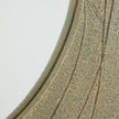 Global Views Saturn Mirror-Antique Gold-Med