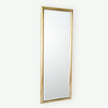 Global Views Bennett Floor Mirror-Brass