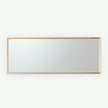 Global Views Reeves Floor Mirror-Brass