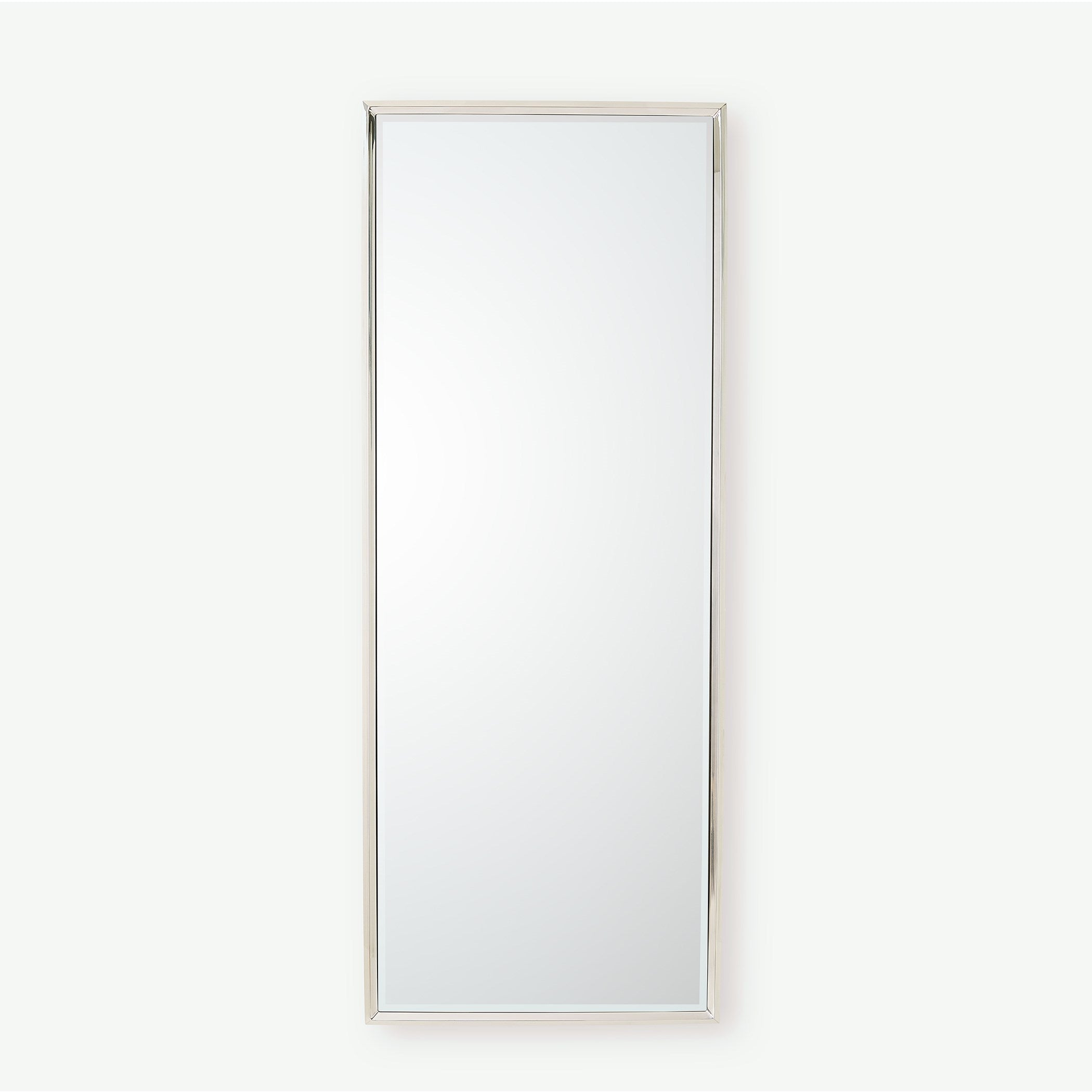 Global Views Reeves Floor Mirror Nickel