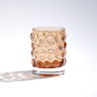 Global Views Thousand Eye Vase-Amber-Lg