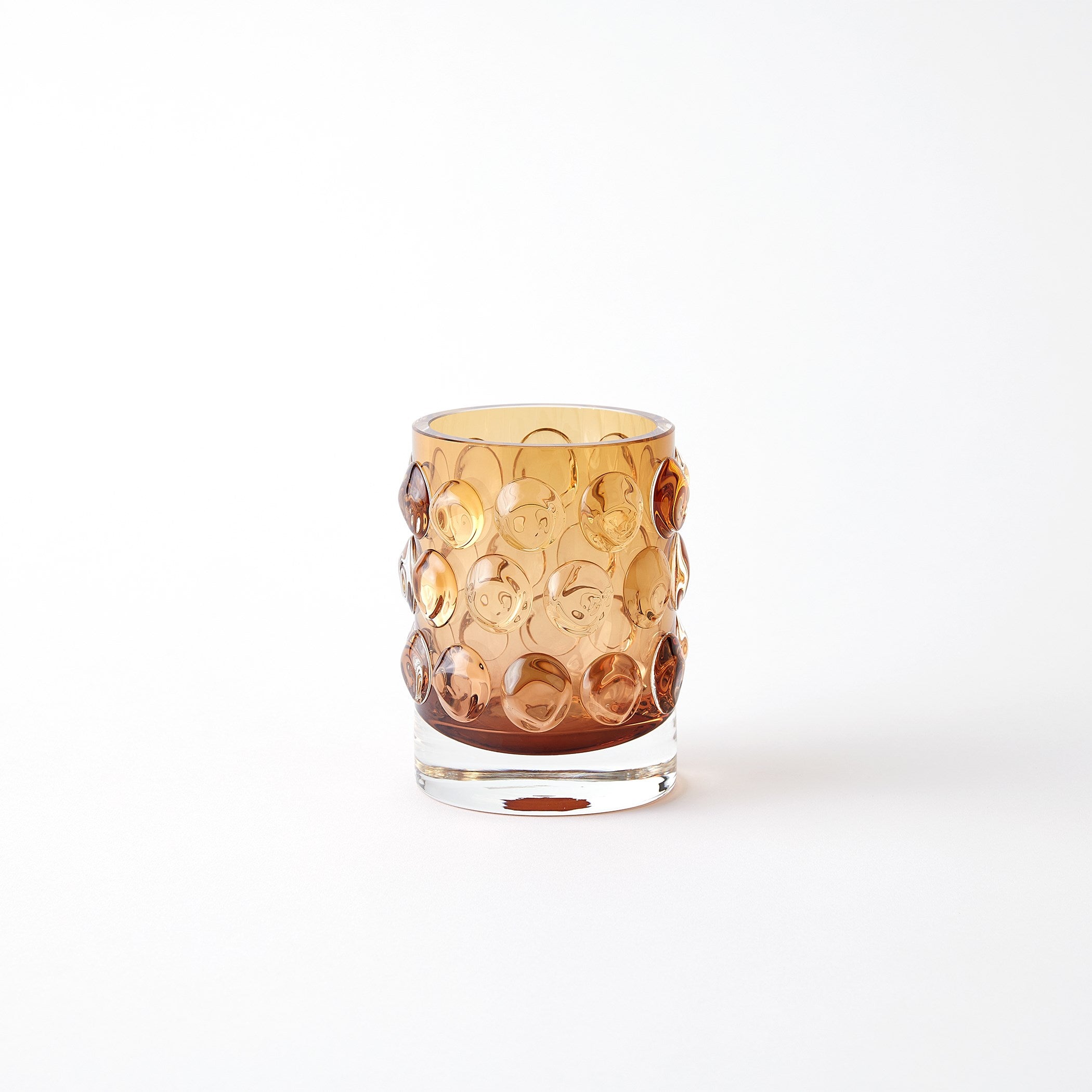 Global Views Thousand Eye Vase Amber