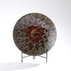 Global Views Kaleidoscope Centerpiece Plum