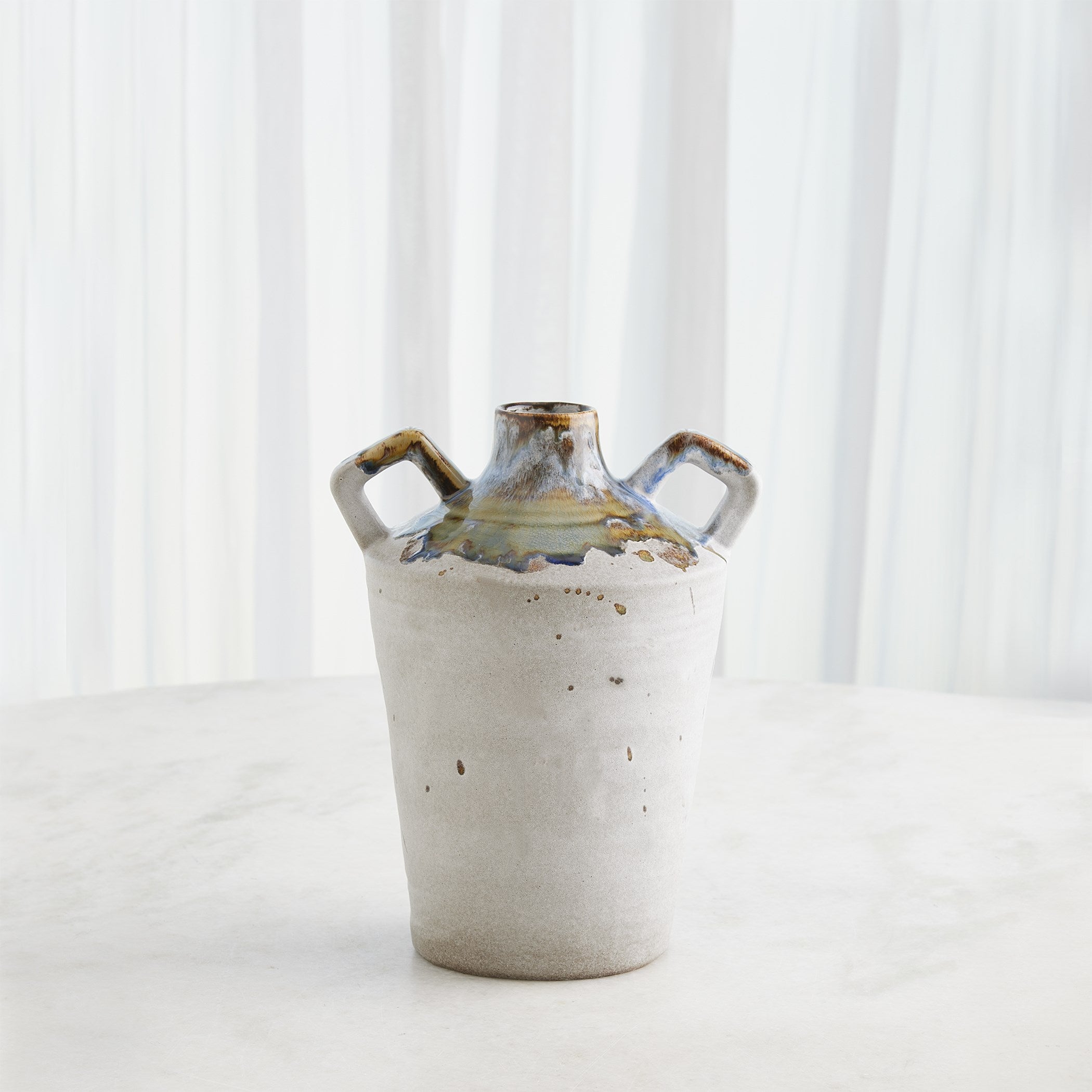Global Views Volcan Grey/Reactive Green Vases and Jars