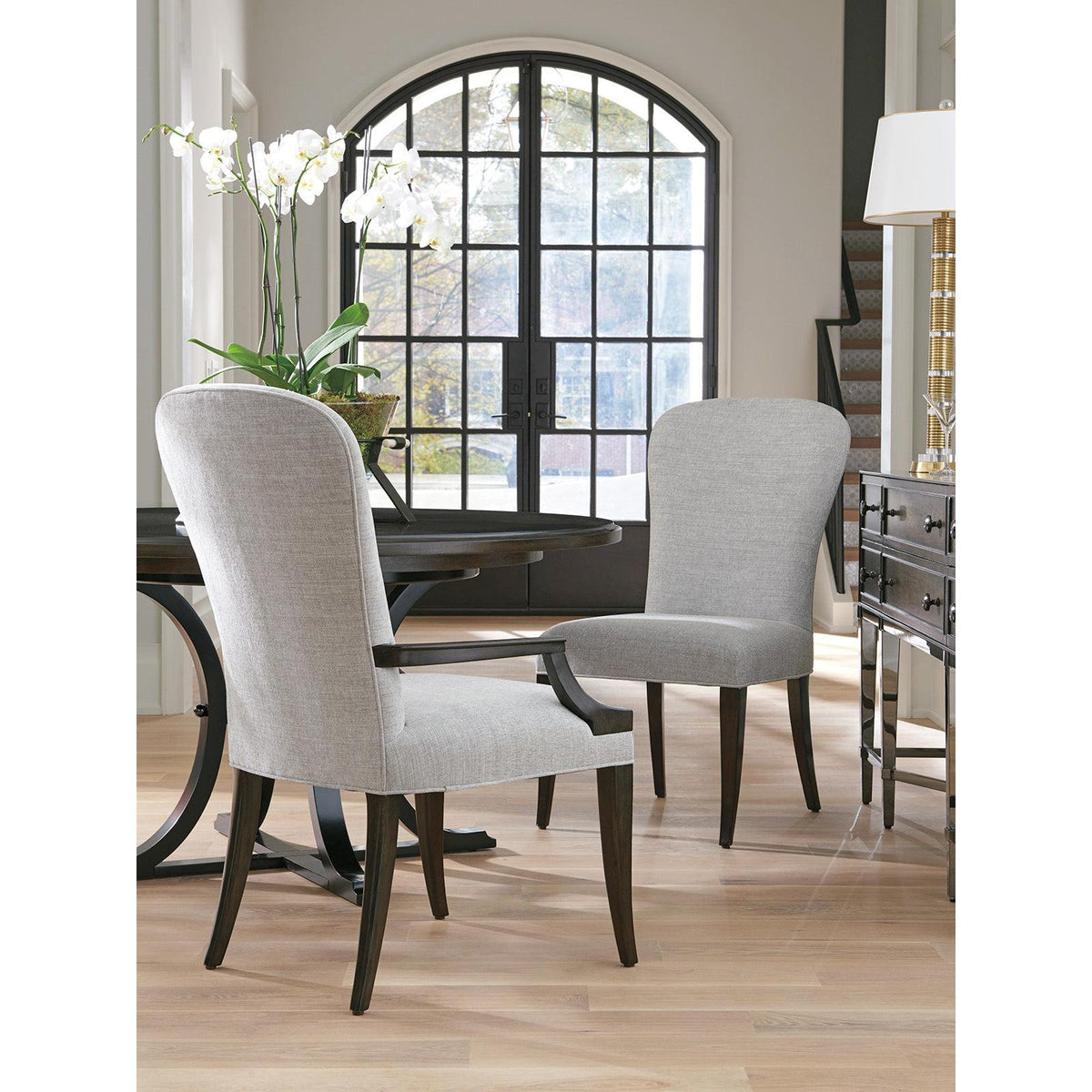 Barclay Butera Brentwood Schuler Upholstered Arm Chair Clearance