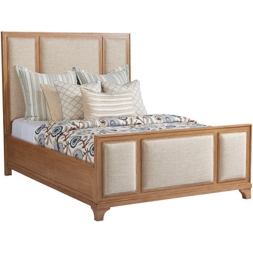 Barclay Butera Newport Crystal Cove Upholstered Panel Queen Bed