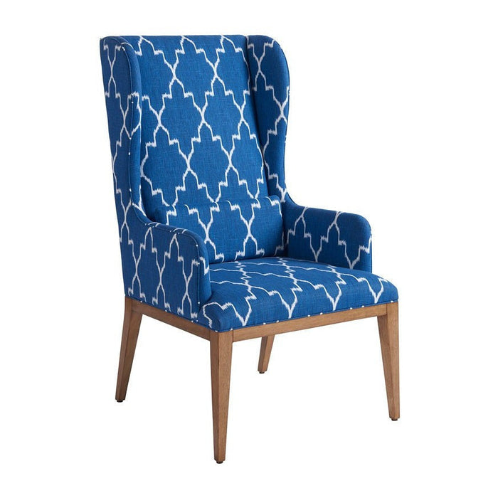 Barclay Butera Newport Seacliff Upholstered Host Wing Chair - 28 Inch