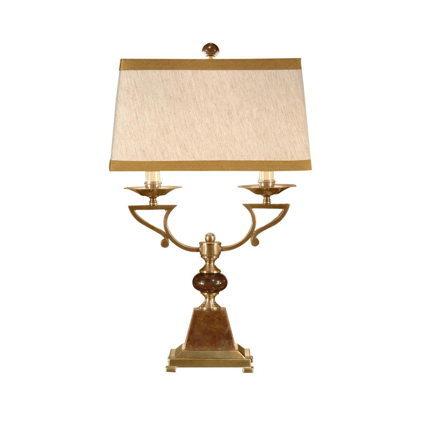 Wildwood Double Candle Lamp