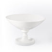 Global Views White Grand Pedestal Bowl