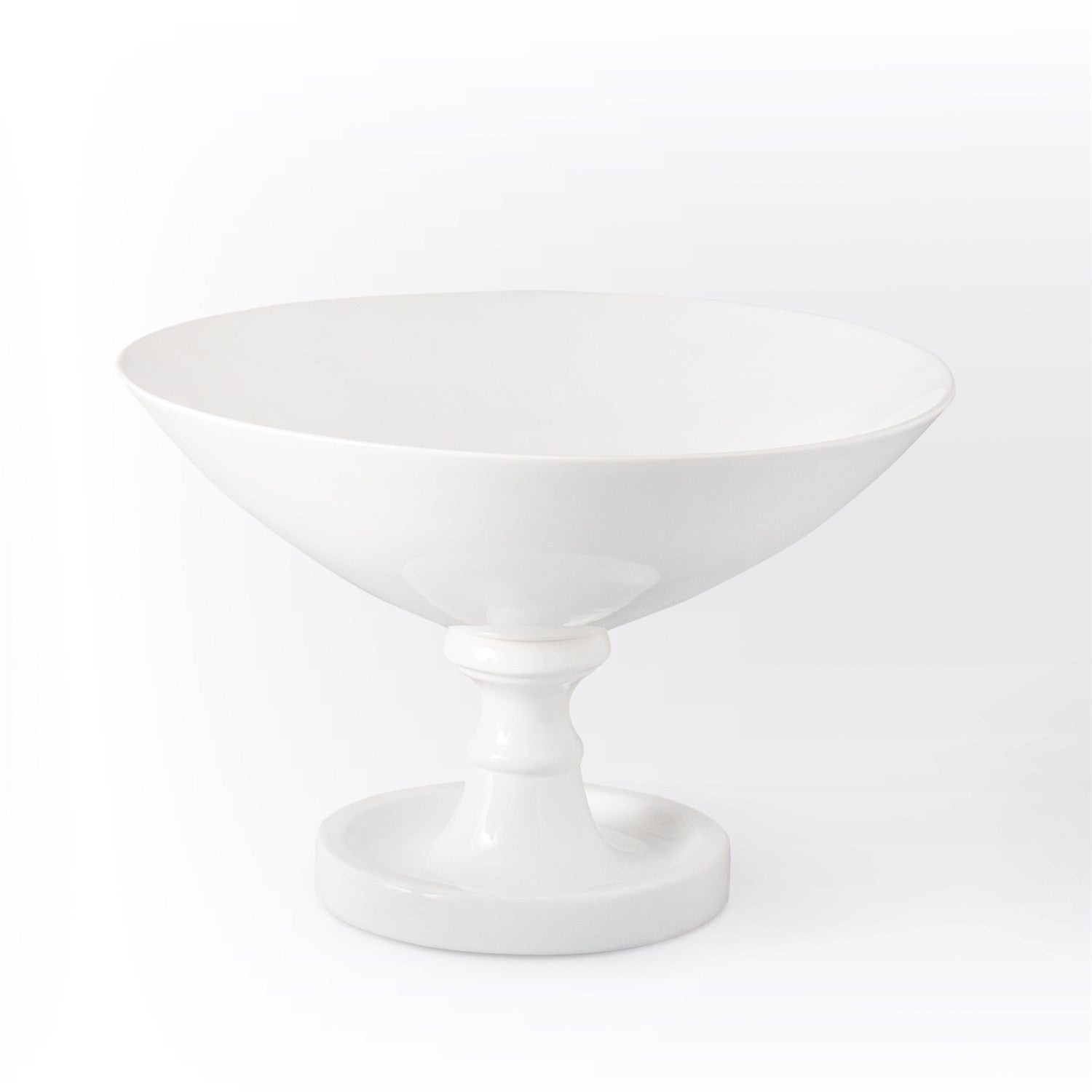 Global Views White Grand Pedestal Bowl