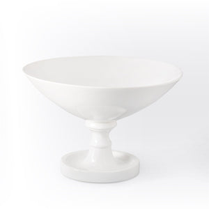 Global Views White Grand Pedestal Bowl