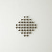 Global Views Wood Brass Ramus Wall Art