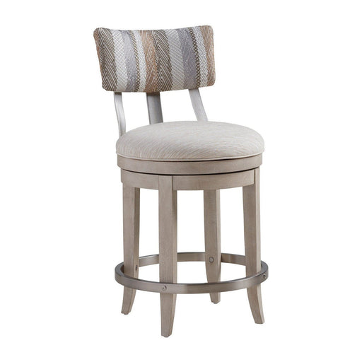 Barclay Butera Malibu Cliffside Swivel Upholstered Counter Stool - 19.5 Inch