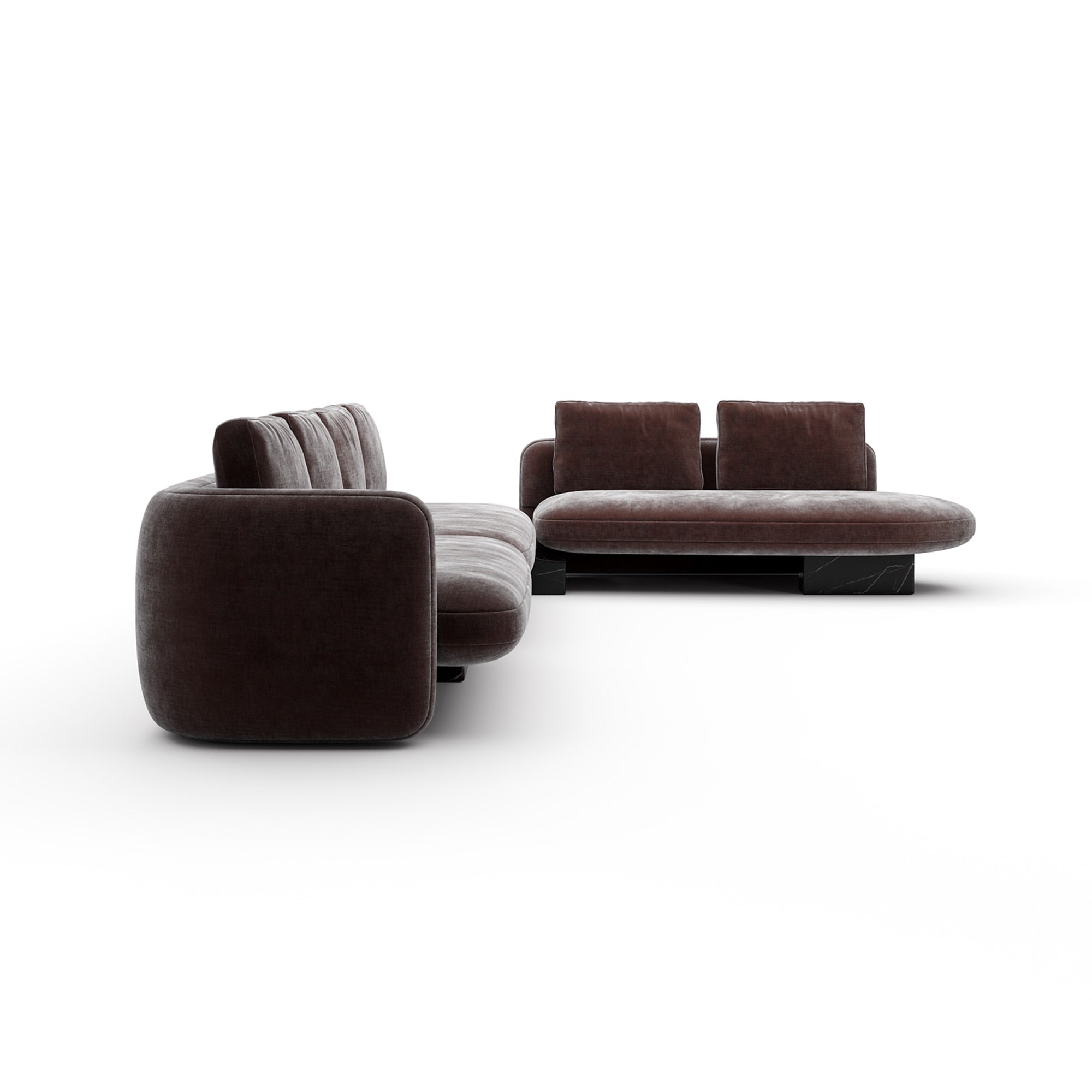 Caracole Overlap Sectional