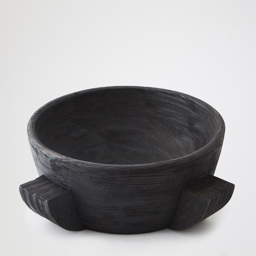 Global Views Ebonized Dome Bowl