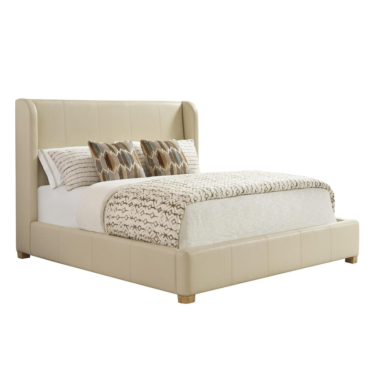 Barclay Butera Montecito Summerland Leather Bed