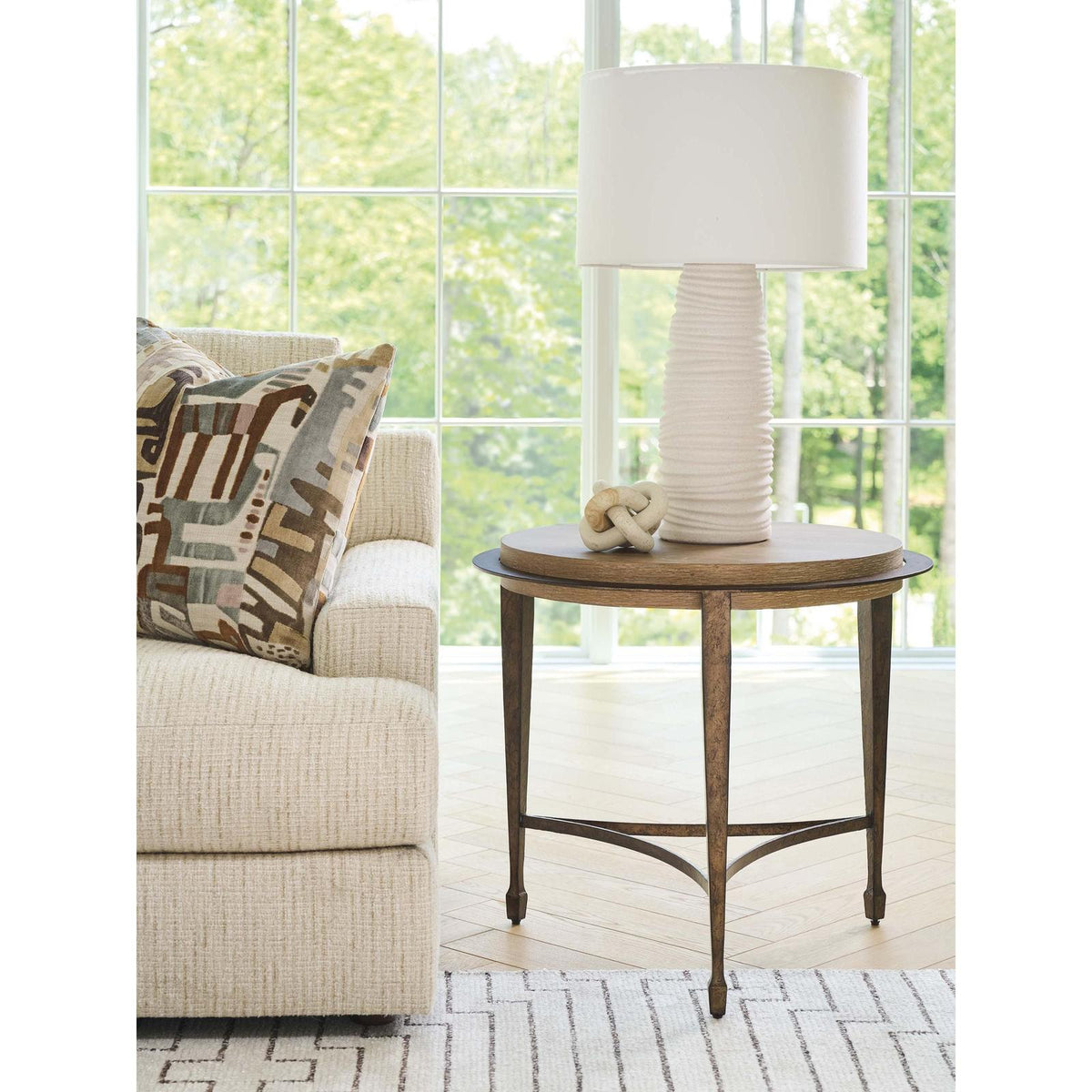 Barclay Butera Montecito Catalonia Round Side Table