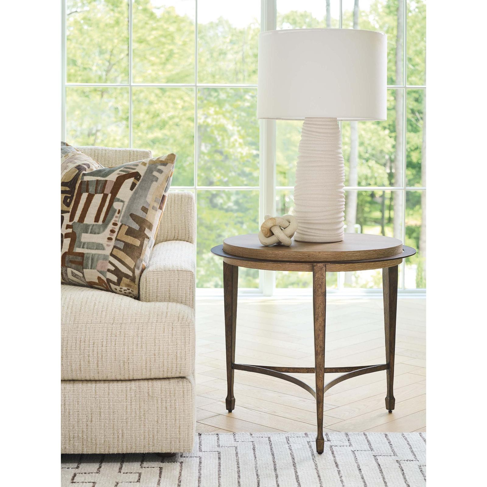 Barclay Butera Montecito Catalonia Round Side Table