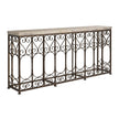 Barclay Butera Montecito Fletcher Metal Console Table