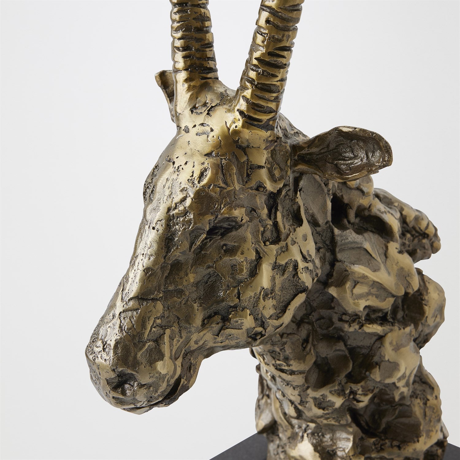 Global Views Bronze Textured Antelope