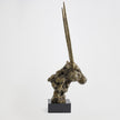 Global Views Bronze Textured Antelope