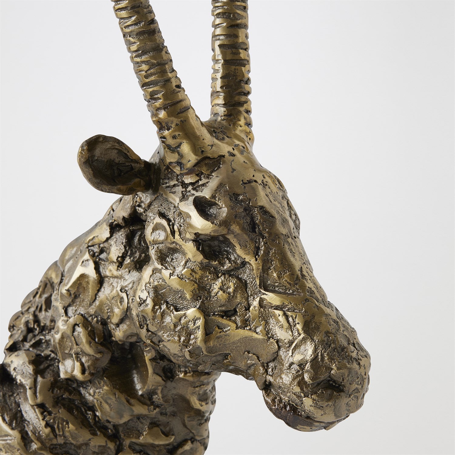 Global Views Bronze Textured Antelope