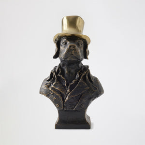 Global Views Labrador Brass Hat