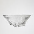 Global Views Gray Triad Footed Bowl