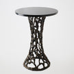 Global Views Perforated Side Table