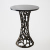 Global Views Perforated Side Table