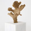 Global Views Brass Coral Sculptures Pair