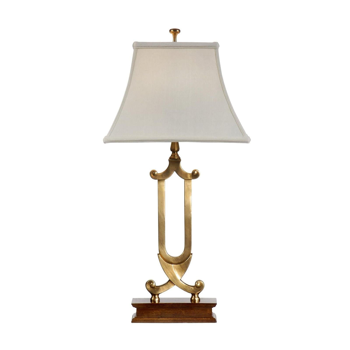 Wildwood Crossed Scrolls Lamp