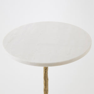 Global Views Brass Lily Pad Table