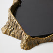 Global Views Brass Black Sequoia Tray