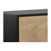 Sunpan Algarve Sideboard - Black / Champagne Gold